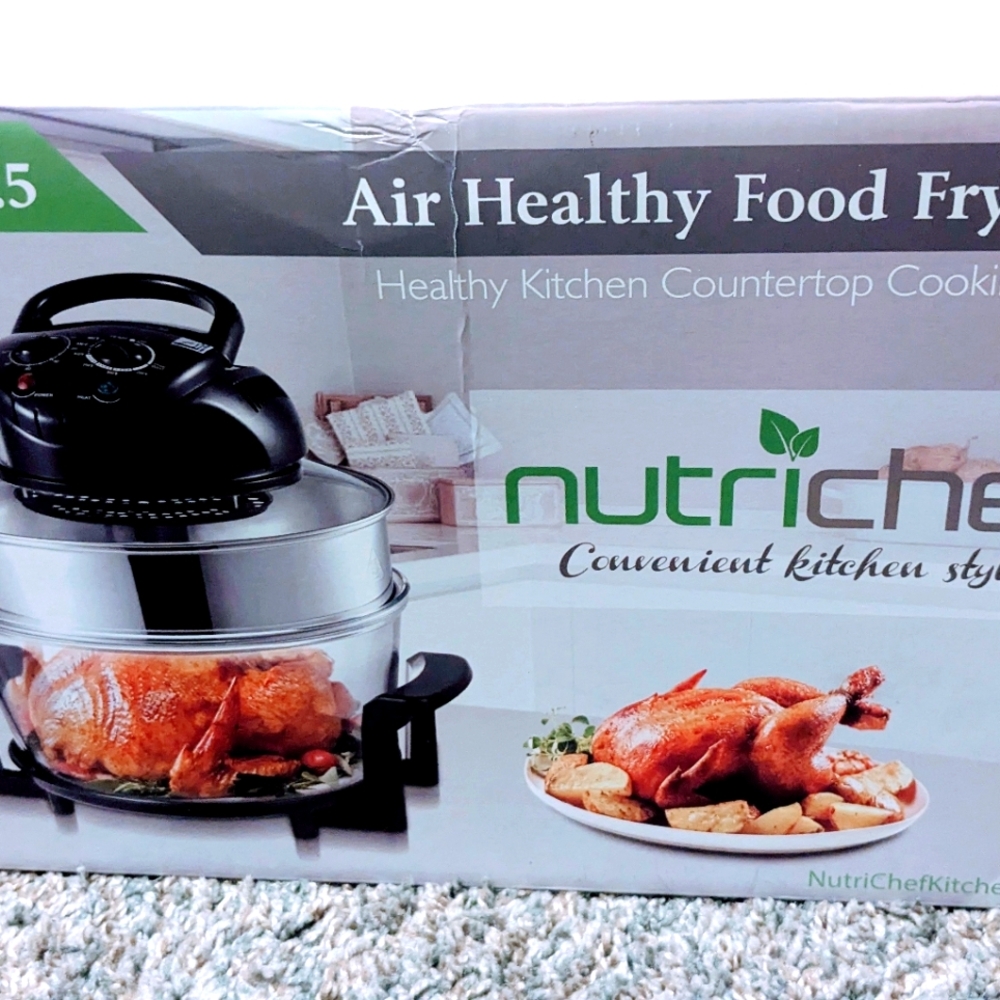 Air Healthy Food Fryer - Black
